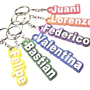 Llaveros personalizados 3D - Mercado Libre
